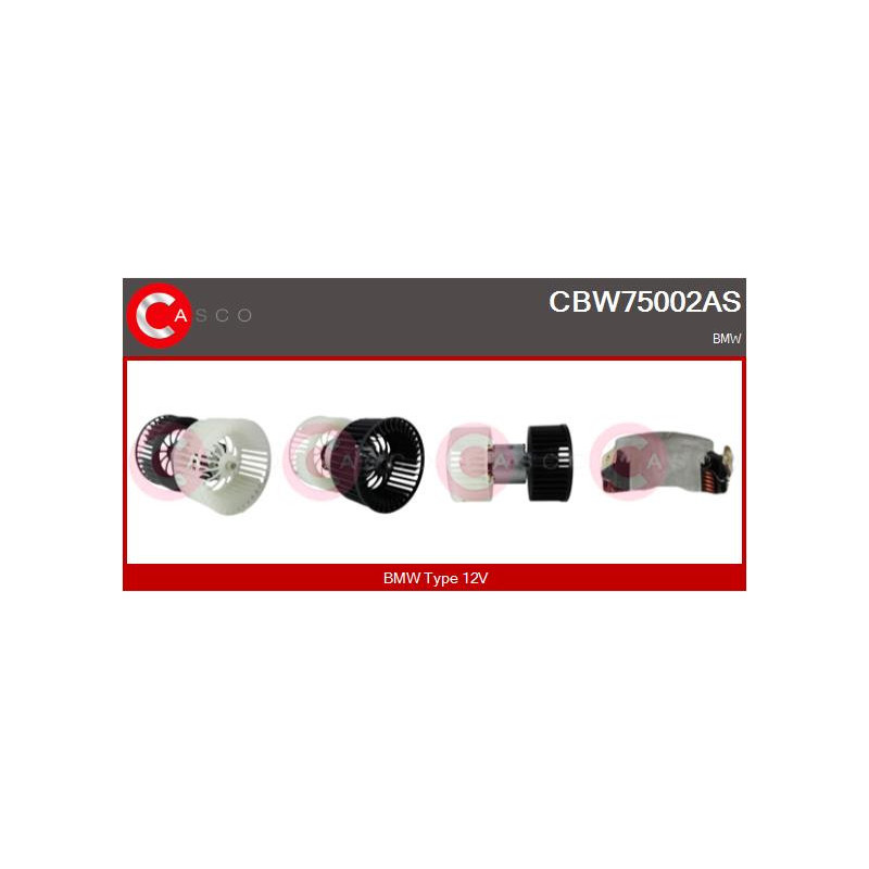 Pulseur d'air habitacle CASCO