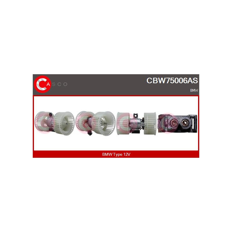 Pulseur d'air habitacle CASCO