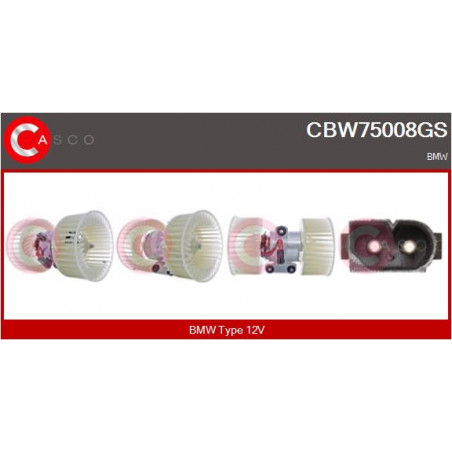 Pulseur d'air habitacle CASCO