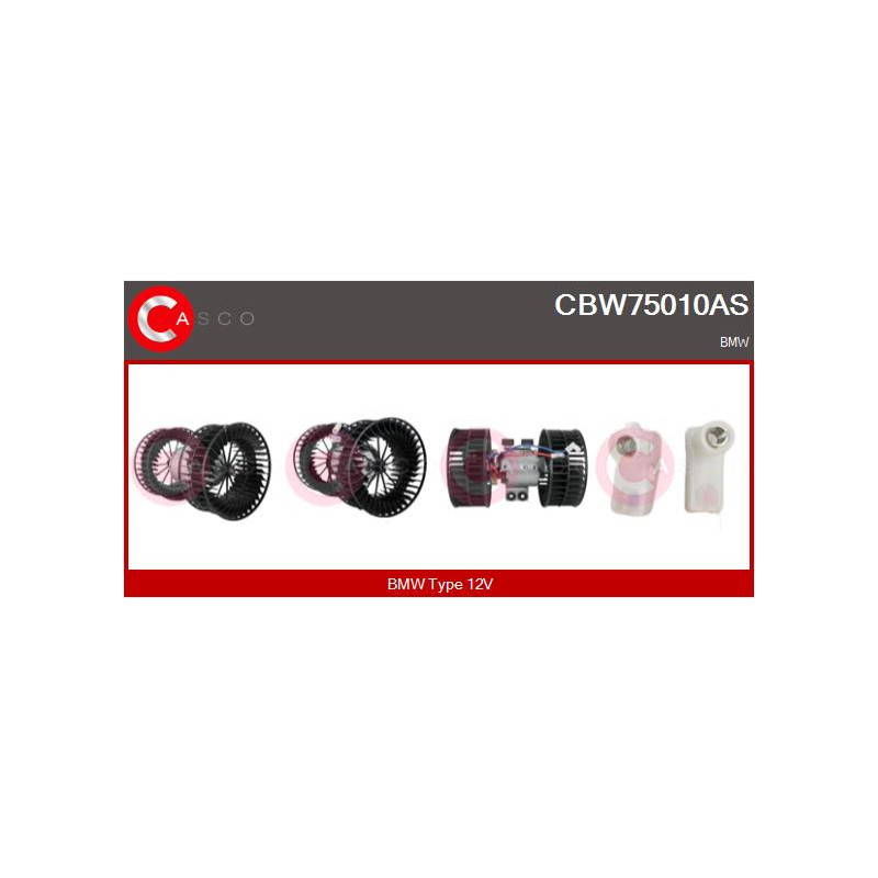 Pulseur d'air habitacle CASCO