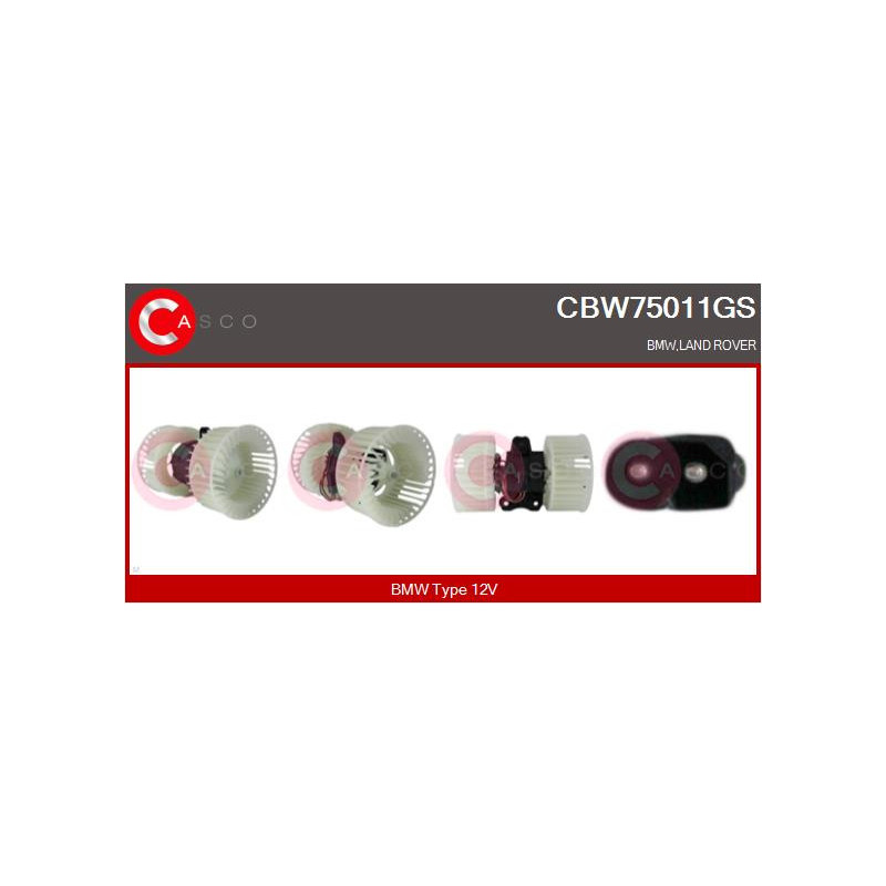 Pulseur d'air habitacle CASCO