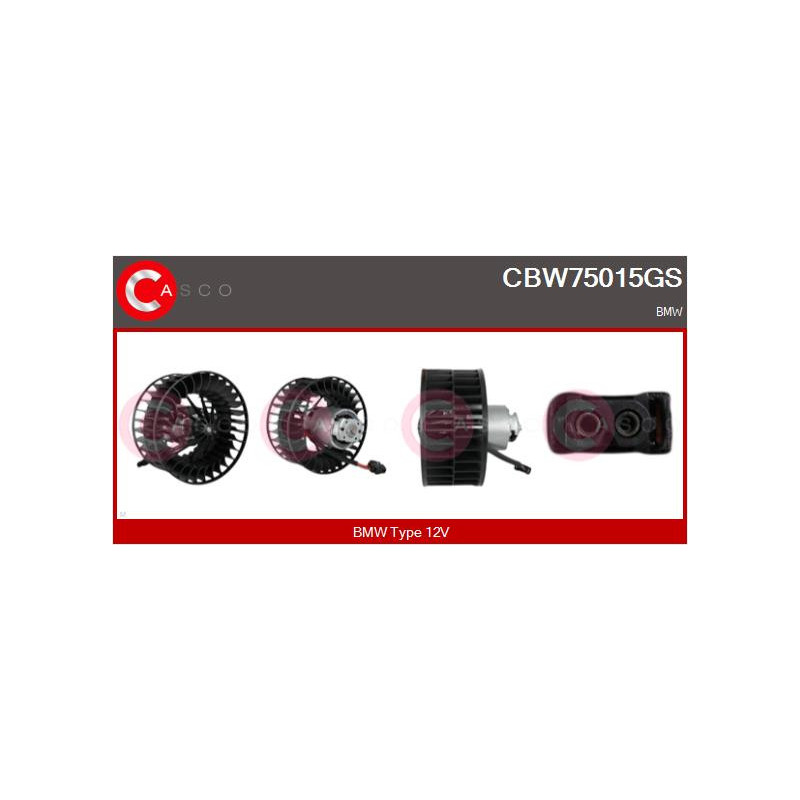 Pulseur d'air habitacle CASCO