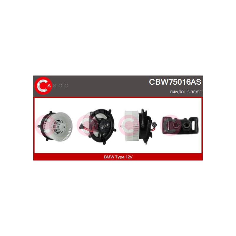 Pulseur d'air habitacle CASCO