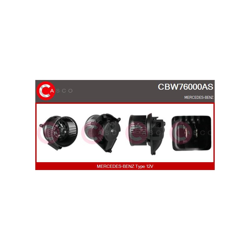 Pulseur d'air habitacle CASCO