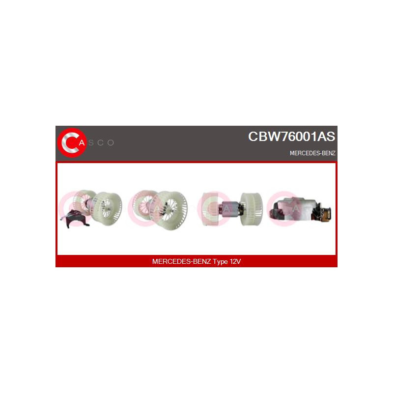 Pulseur d'air habitacle CASCO