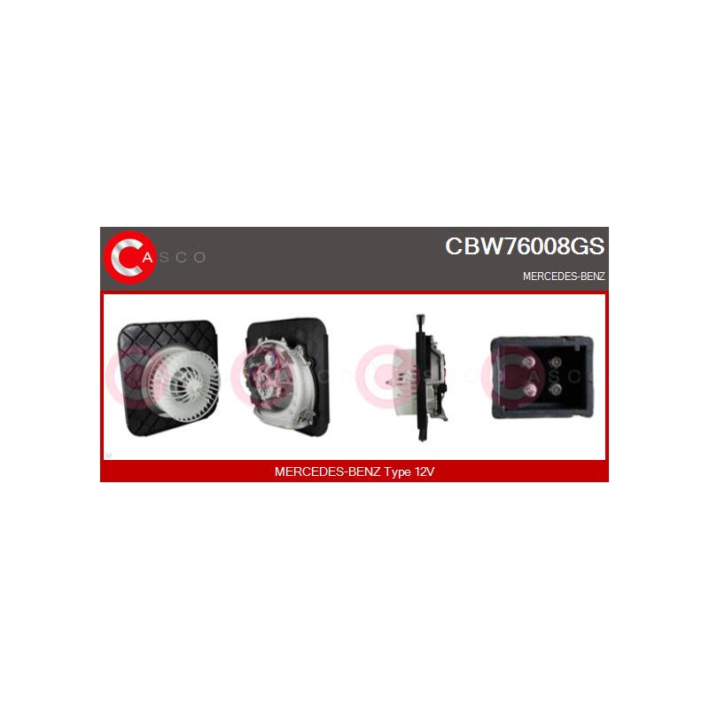 Pulseur d'air habitacle CASCO