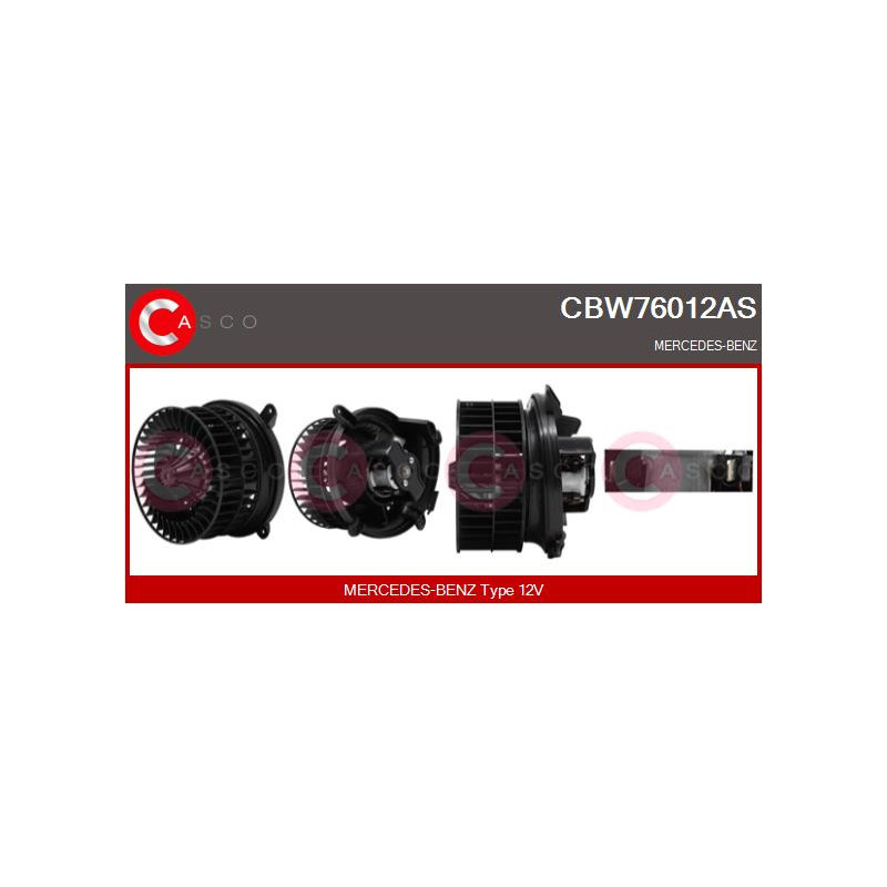 Pulseur d'air habitacle CASCO