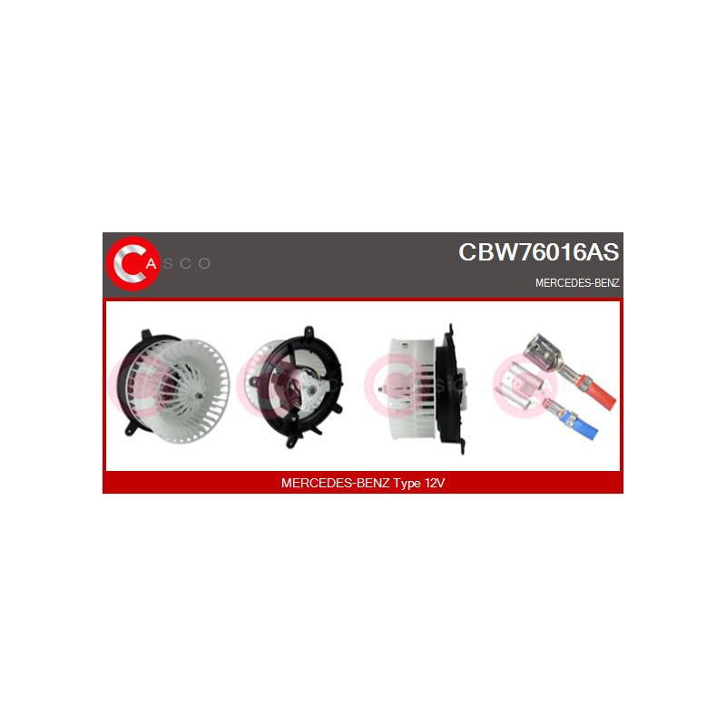 Pulseur d'air habitacle CASCO