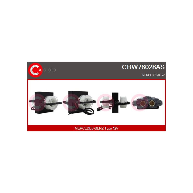 Pulseur d'air habitacle CASCO