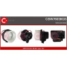 Pulseur d'air habitacle CASCO