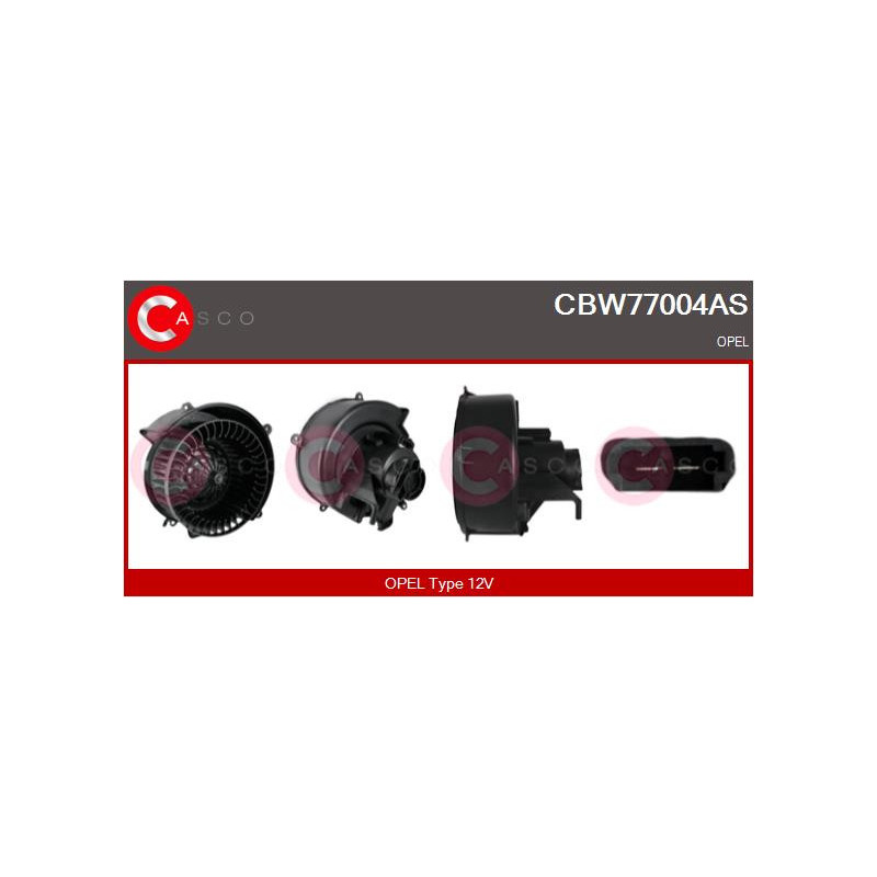 Pulseur d'air habitacle CASCO