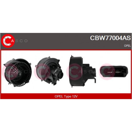 Pulseur d'air habitacle CASCO