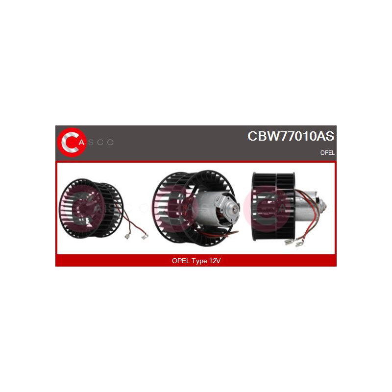 Pulseur d'air habitacle CASCO