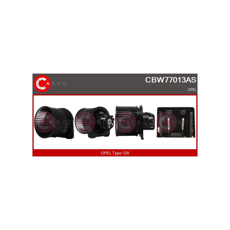 Pulseur d'air habitacle CASCO