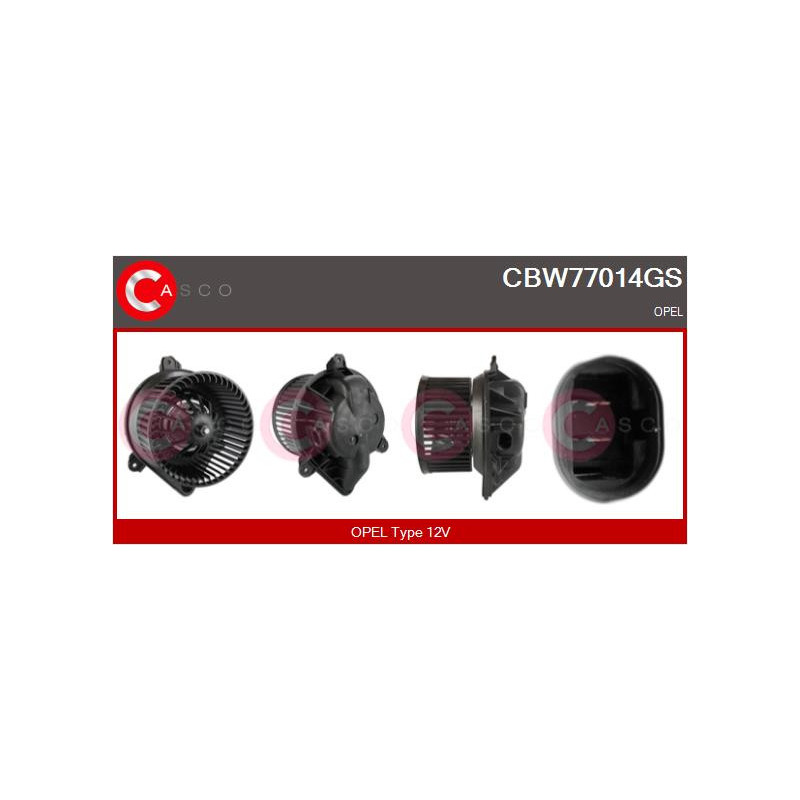 Pulseur d'air habitacle CASCO