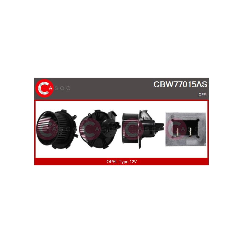 Pulseur d'air habitacle CASCO