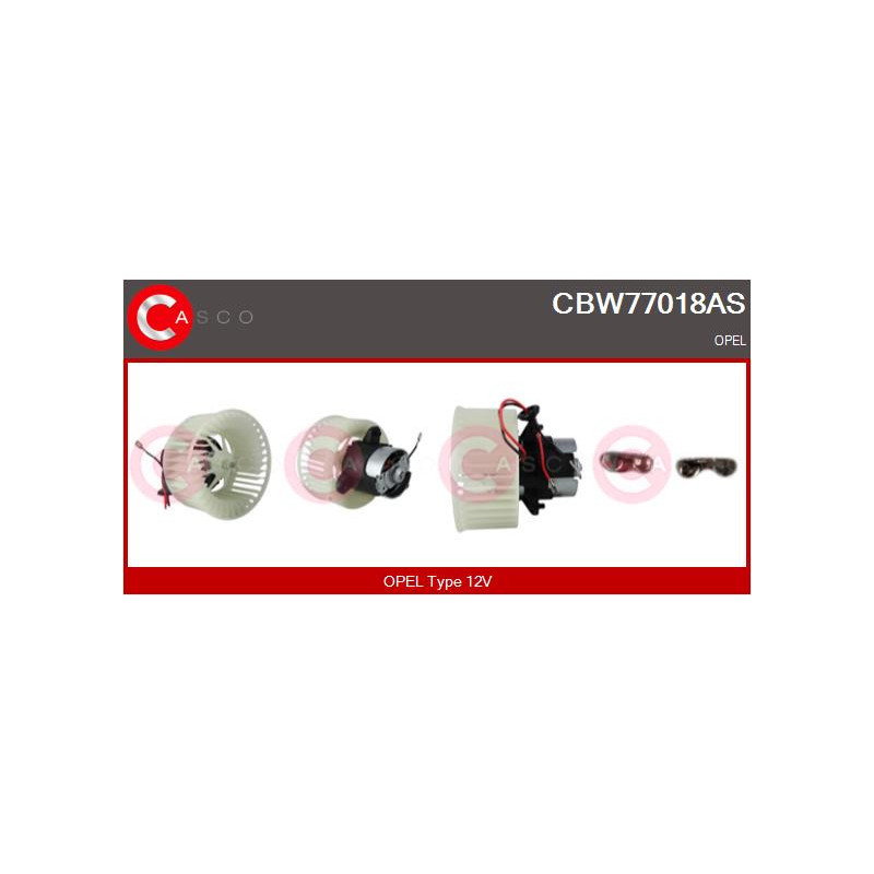 Pulseur d'air habitacle CASCO