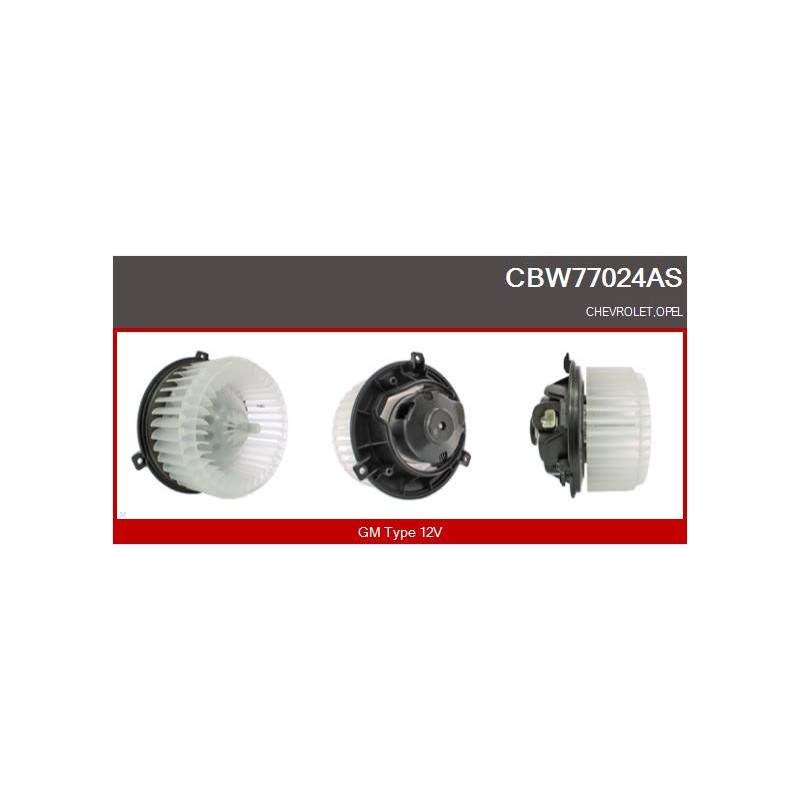 Pulseur d'air habitacle CASCO