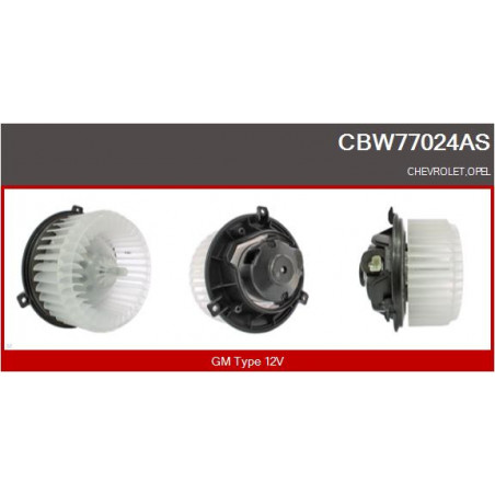 Pulseur d'air habitacle CASCO