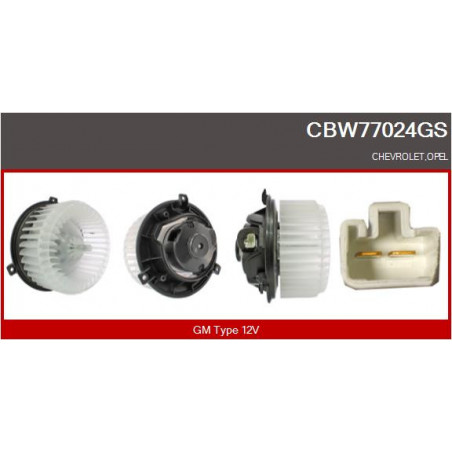 Pulseur d'air habitacle CASCO