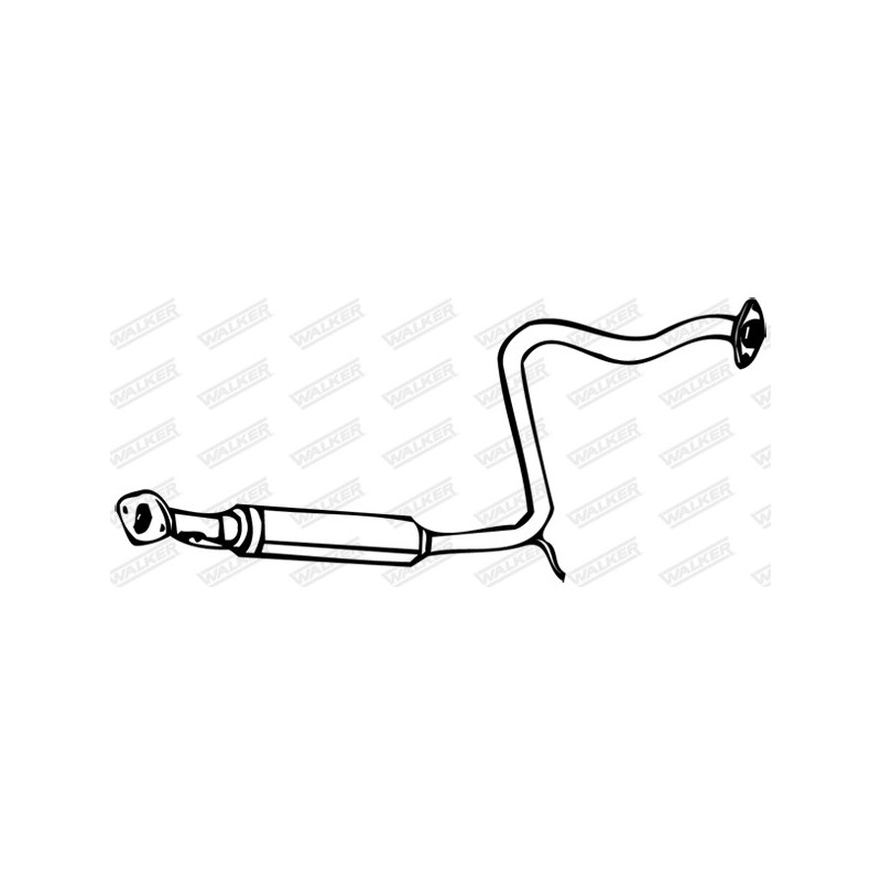 Silencieux intermédiaire WALKER