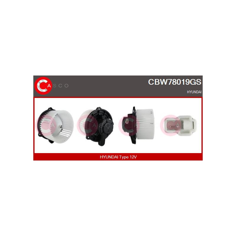 Pulseur d'air habitacle CASCO