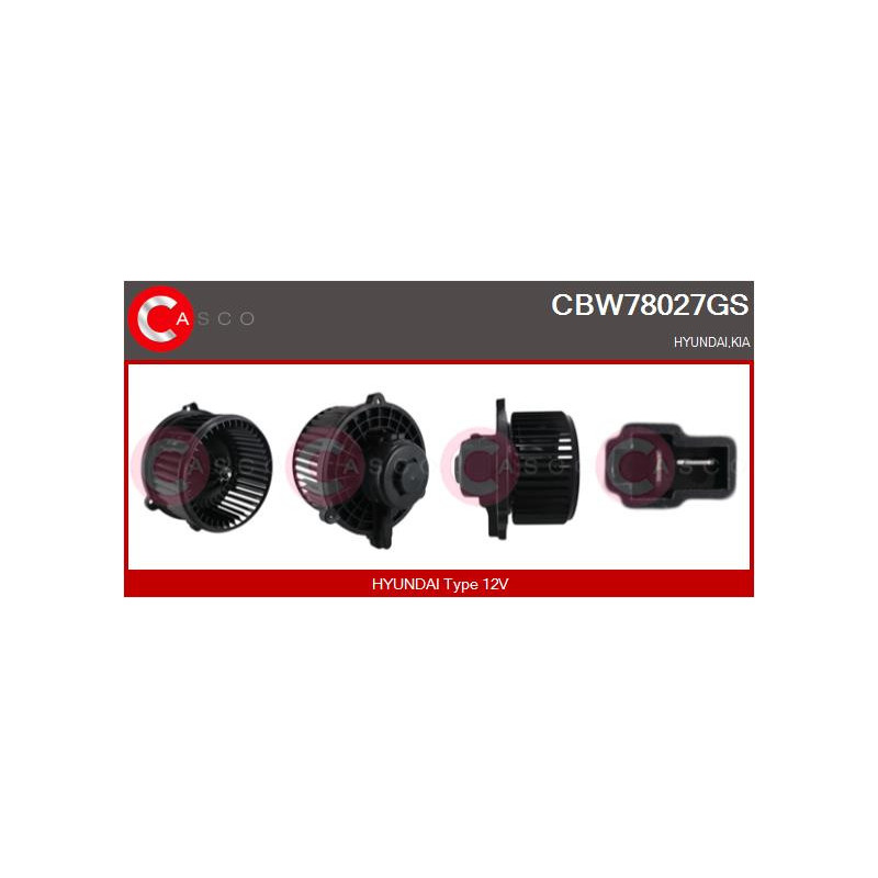 Pulseur d'air habitacle CASCO