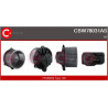 Pulseur d'air habitacle CASCO
