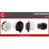 Pulseur d'air habitacle CASCO