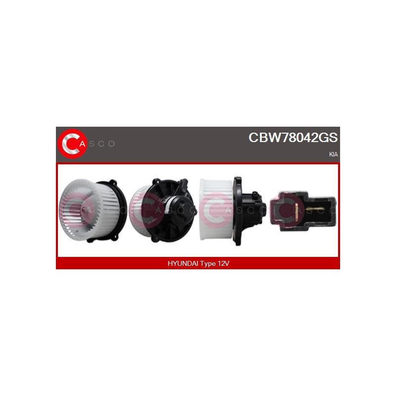 Pulseur d'air habitacle CASCO