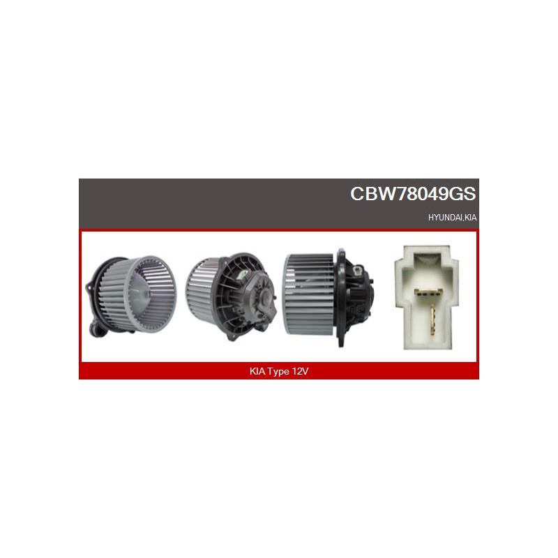 Pulseur d'air habitacle CASCO