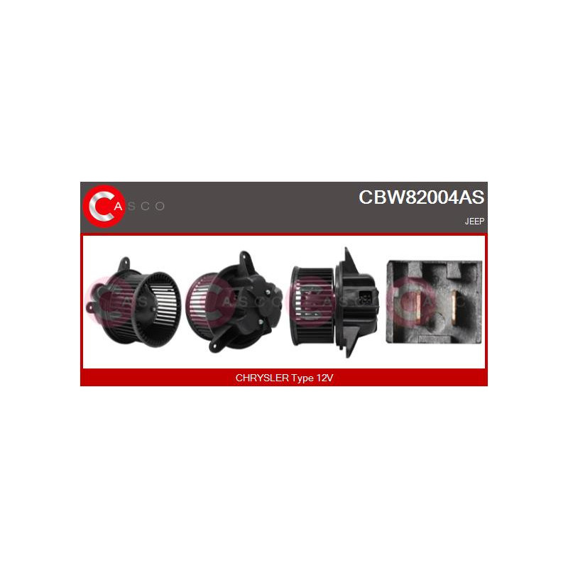 Pulseur d'air habitacle CASCO