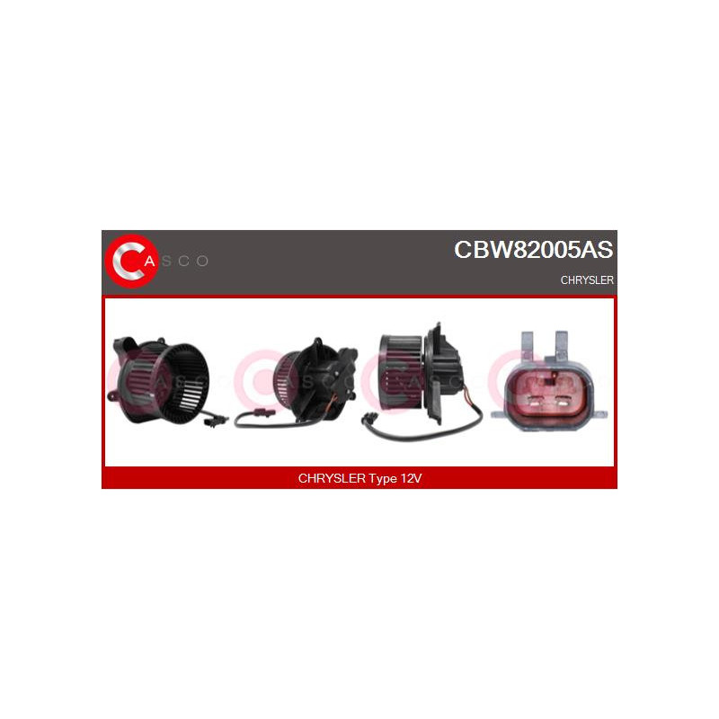 Pulseur d'air habitacle CASCO