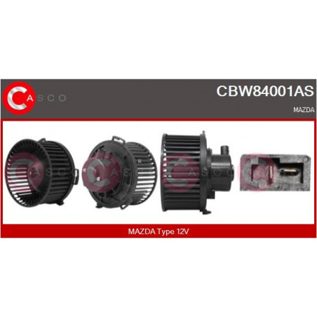 Pulseur d'air habitacle CASCO