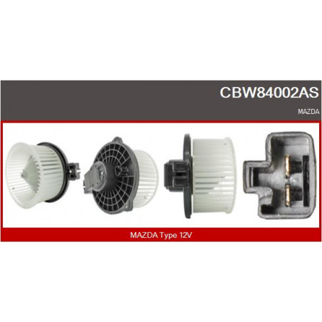 Pulseur d'air habitacle CASCO