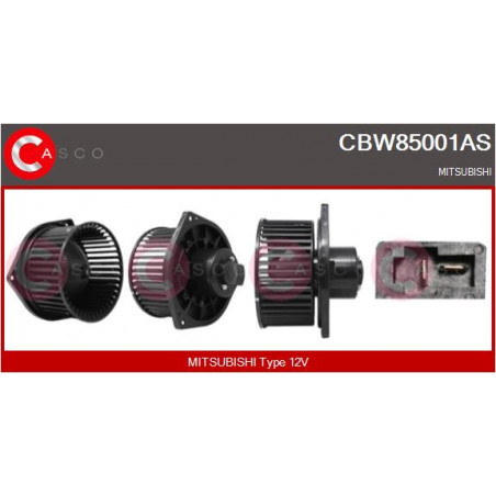 Pulseur d'air habitacle CASCO
