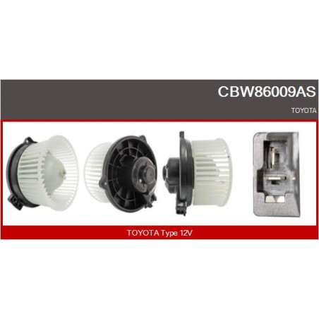 Pulseur d'air habitacle CASCO