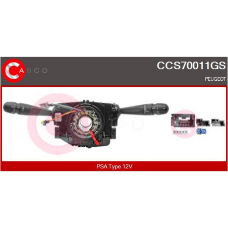 Commutateur de colonne de...