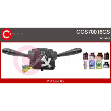 Commutateur de colonne de...