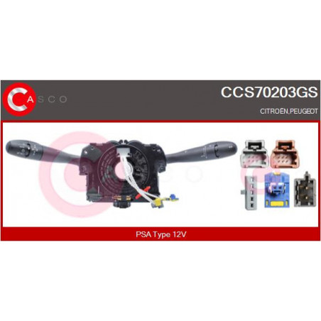 Commutateur de colonne de...