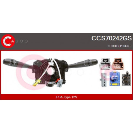 Commutateur de colonne de...