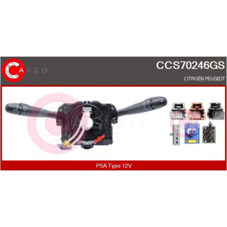 Commutateur de colonne de direction CASCO