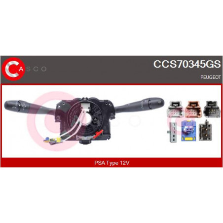 Commutateur de colonne de...