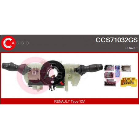 Commutateur de colonne de...