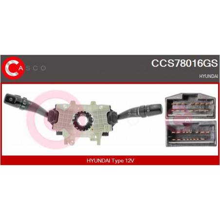 Commutateur de colonne de...