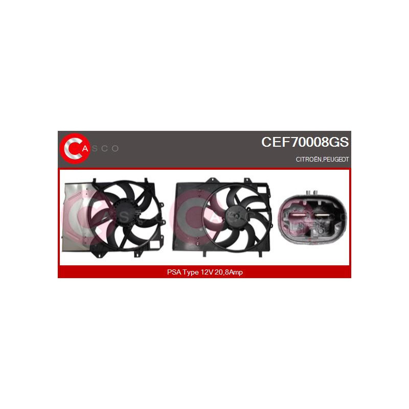 Moteur de ventilateur CASCO