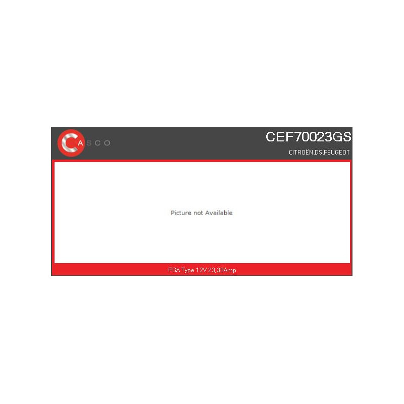 Moteur de ventilateur CASCO