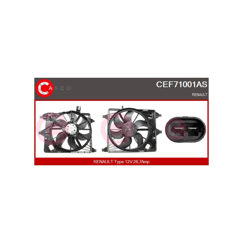 Moteur de ventilateur CASCO