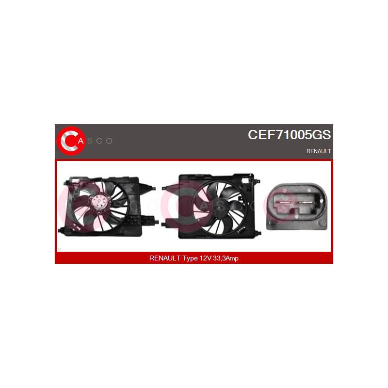 Moteur de ventilateur CASCO