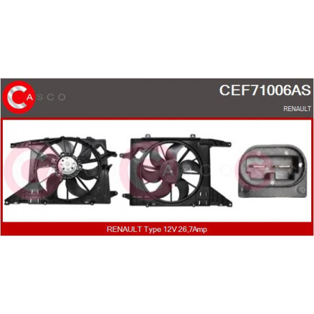 Moteur de ventilateur CASCO